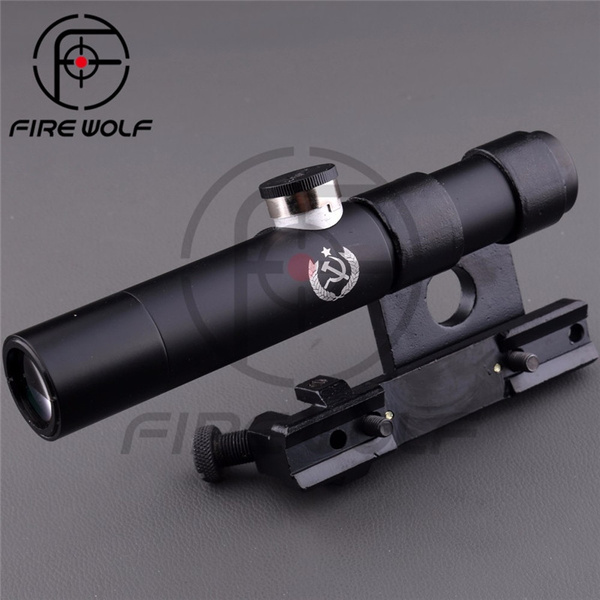 Vigilance Innovations SVT-40 Mosin Nagant PU 91/30 Scope – 3.5x40 Multicoated Lenses – Dovetail
