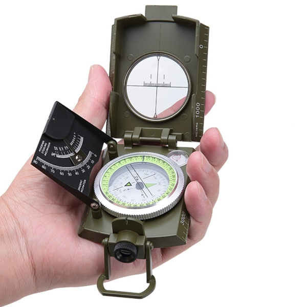 Met andere bands ondergronds Net zo Multifunctional Professional Camping Compass Outdoor Military Survival  Kompas Magnet Guide | Wish