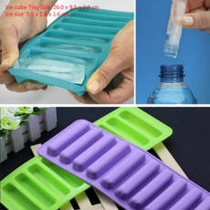 Summer Artifact Silicone Ice Cube Tray Mold Ice Mould Fits For Water Bottle Ice Cream Markers Tools