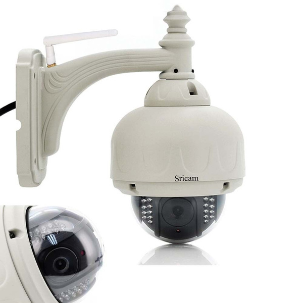 720P HD Wireless P2P Wifi IR-Cut Outdoor Network Pan/Tilt IP Camera US ...