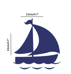 nauticalwallartdecor, Decor, art, sailboatsticker