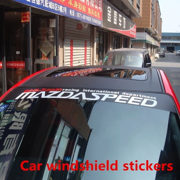 Parana rivier Saga links Nieuwe Reflecterende Auto Voorruit Sticker Achterruit Sticker Voor Mazda |  Wish