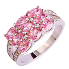 pinktopazengagementring, pink, pinktopazring, Jewelry