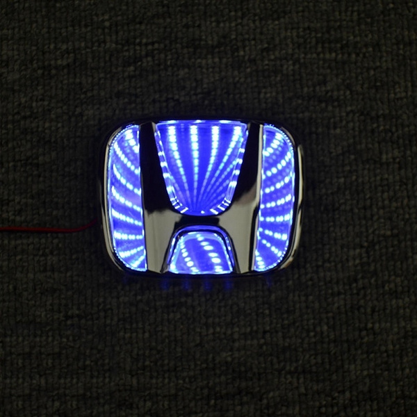 1 Piece Car Styling 3D LED Logo Light Badge Emblem Sticker Lamp