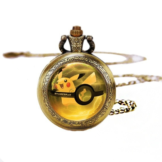 Pikachu hotsell pocket watch