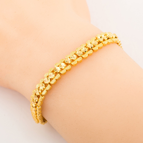 24 karat gold bracelet for women