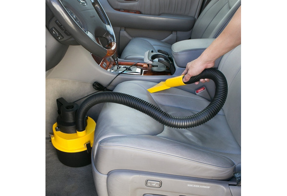 12V Cigarette Lighter Wet / Dry Car Vacuum Cleaner Hoover Caravan Van &  Inflator
