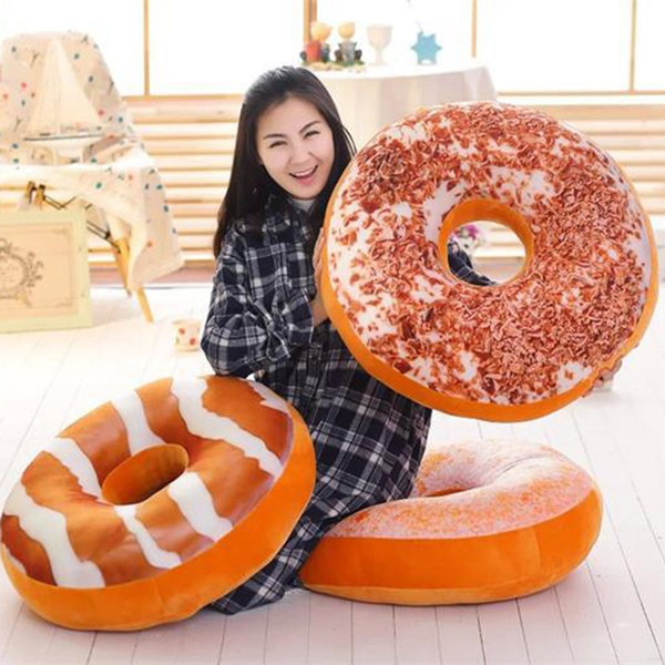 large donut pillow