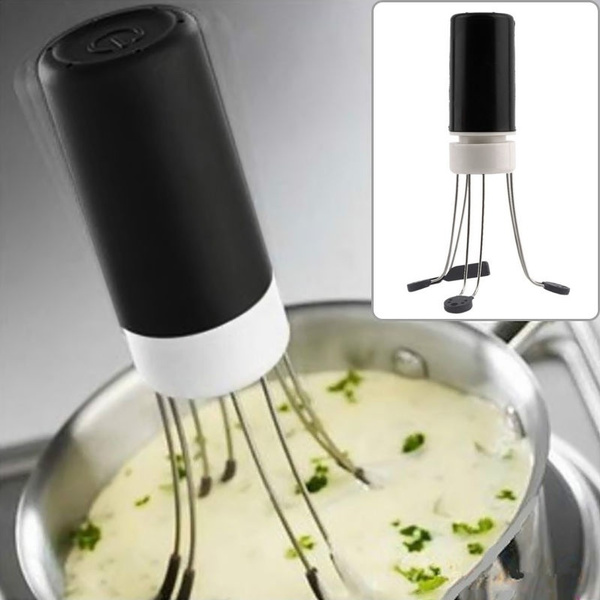 New Hand Free Automatic Robot Kitchen Utensil Food Sauce Auto Stir Stirrer  Tool