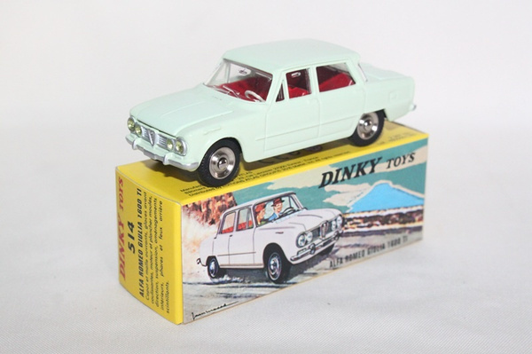 Atlas ALFA ROMEO GIULIA 1600 TI Diecast models cars 1:43 Dinky Toys 514