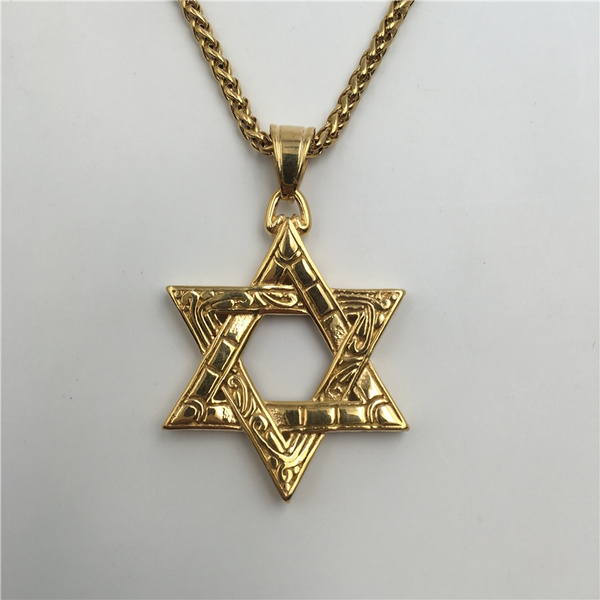 Star of David / Butterfly Sterling Silver & CZ Necklace: Israel Book Shop