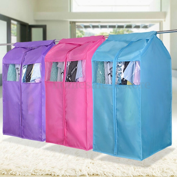 Oxford Cloth Hanging Garment Suit Coat Dust Cover Protector Wardrobe ...