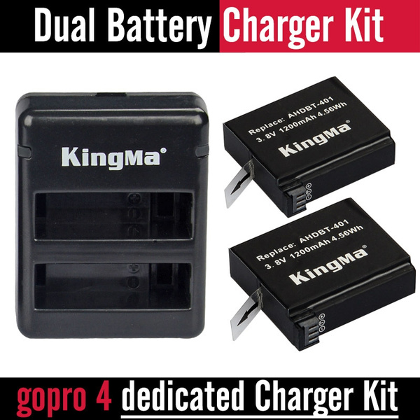 Kingma Go Pro Camera Ahdbt 401 Gopro Accessories Go Pro Hero 4 Battery Ahdbt401 Ahdbt 401 Gopro Hero4 Gopro 4 Battery Charger Wish