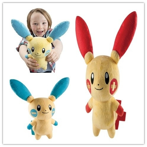 Plusle and 2024 minun plush