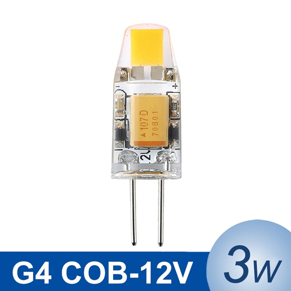 Derbevilletest Verheugen domesticeren COB G4 LED Lamp 3W 12V DC/AC LED G4 Light Mini LED Bulb Dimmable Chandelier  Lampada LED Lights Replace Halogen Lamps | Wish