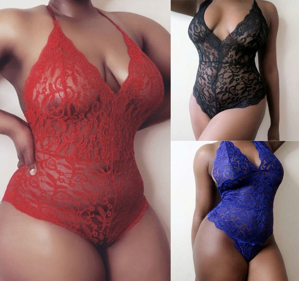 Sexy Lingerie Lace Dress Babydoll Womens Underwear Nightwear