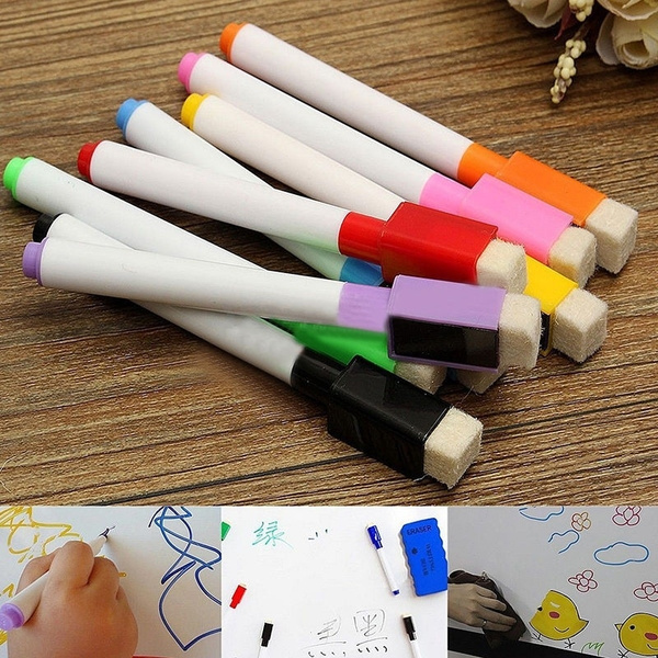 Dry-Erase Magnetic Markers (8 Colors)