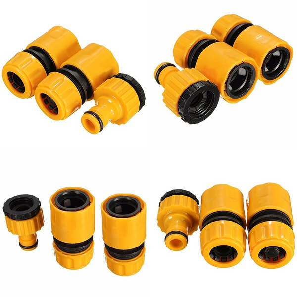 3pcs 12 34 Garden Water Hose Pipe Fitting Set Quick Tap Connector Adaptor Wish 6348