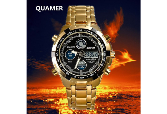 Quamer Watch - Brown - Multi-color - Trendyol