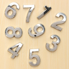 Plates, digit, Modern, Door