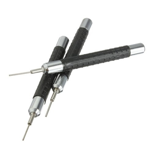 Schwarz GY 3x Stiftaustreiber 0.7-0.9mm Uhren Armband Werkzeug+3 Stift 