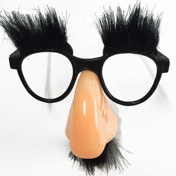 Big nose and store glasses mask