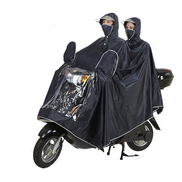 Double raincoat deals for motorcycle