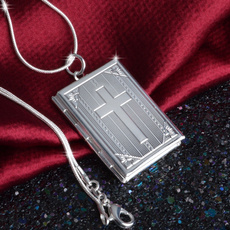 Sterling, Box, sterling silver, Cross necklace