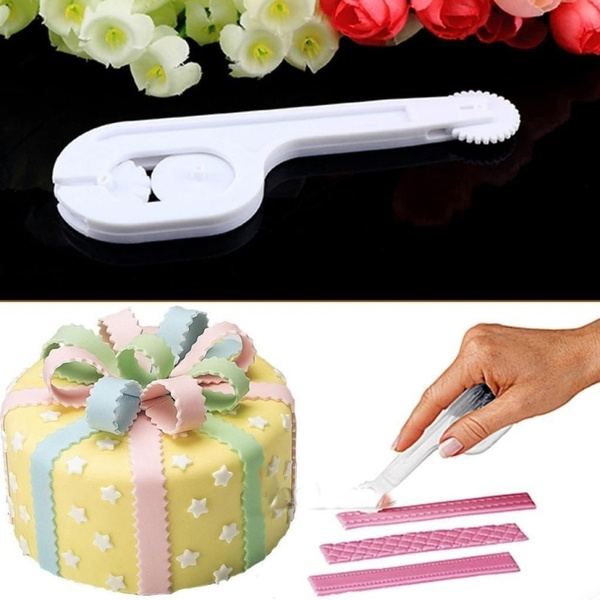 Cake Smoother Polisher Tools Cutter Decorating Fondant Sugarcraft Icing Mold CA 