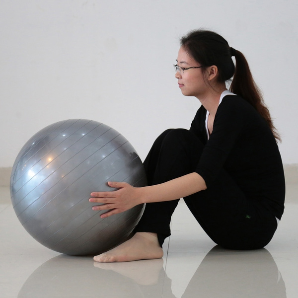 Yoga Ball 45cm Exercise Gymnastic Fitness Pilates Balance Exercise