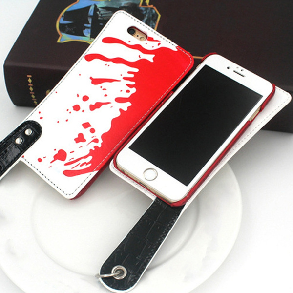 1 Pcs Scary Knife Phone Case Cellphone Shell Halloween Theme Special Funny Horror Bloody Weapons Party Prop Decoration