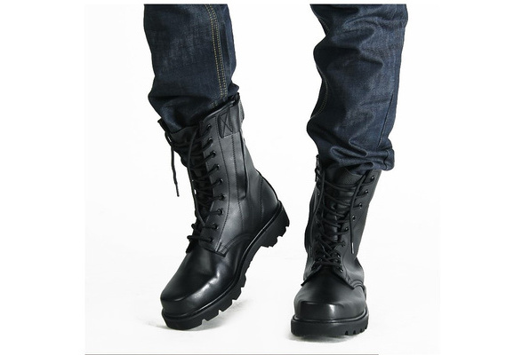 Outdoor Combat Leather Boots 