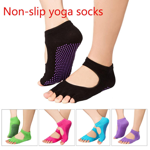 Toe yoga socks non-slip yoga toe socks halter cotton yoga socks yoga socks  sports