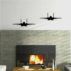 airplanevinylwalldecal, art, Home Decor, Stickers