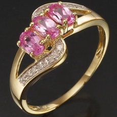 blackgoldfilled, pink, Fashion, Jewelry