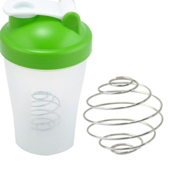 Milkshake Protein Shaker Ball Wire Mixer Mixing Whisk Spring Ball