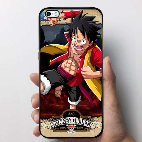 Anime One Piece Phone Case Design Luffy Case for Iphone Samsung Hard Plastic Phone Cases Covers