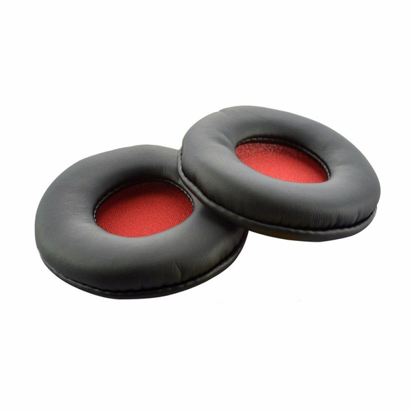 SONY MDR-ZX600 ZX600 Headphone Replacement Ear Pad Ear Cushion Ear Cups Ear  Cover Earpads Repair Parts (Black leather \u0026 Red Mesh) (Gray leather \u0026  Orange Mesh) (White leather \u0026 Gray Mesh) (Black