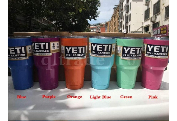 light blue yeti 30 oz