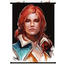 fabricscrollposter, trissmerigold, Posters, gameposter