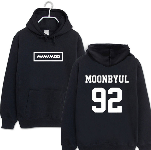 AMOMA Unisex Kpop Mamamoo Printed Sweatshirt Moon Byul Solar HWA Sa Whee in Fashion Sport Hoodie