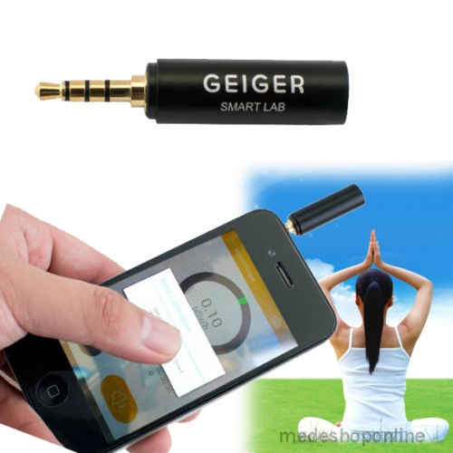 CE/FDA Smart Geiger Nuclear Radiation Detector Counter Test  for iOS Android 