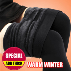 NEW Plus Cashmere Leggings Women Girls Casual Warm Winter Bright Velvet Knitted Thick Slim Legging Super Elastic