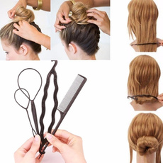 Braids, Hair Styling Tools, donut, Tool