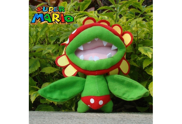 Super Mario Bros Plush Toy Petey Piranha 6.5