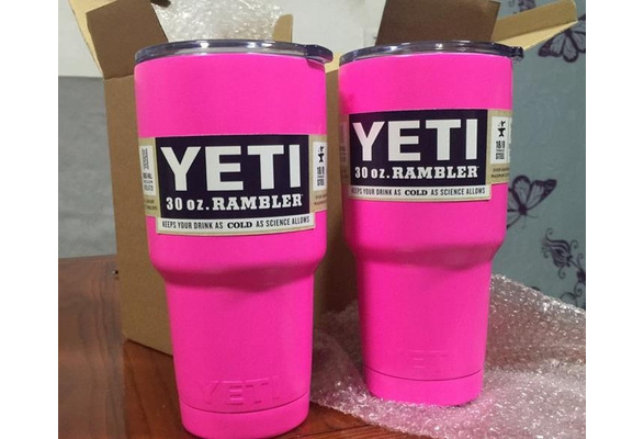 Yeti Rambler 30 Oz. Pink