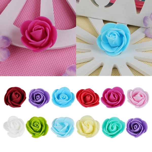 Details about   500 Mini Foam 3cm Roses Wedding Craft Flower Party Decoration Favour 10Colour 
