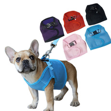 Pet Puppy Dog Soft Mesh Walking Collar Strap Vest Harness Apparel (Size: XS-XL) TG