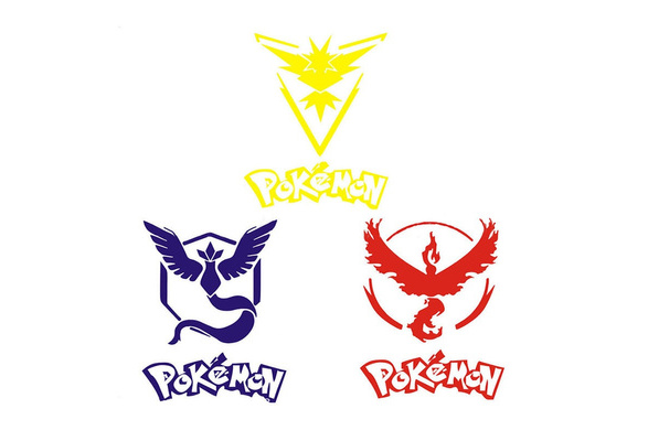 Popular Reflective Pokemon Go Stickers Zapdos Articuno Moltres Pokemon  Sticker Car Sticker Wall Sticker Laptop Sticker Decal