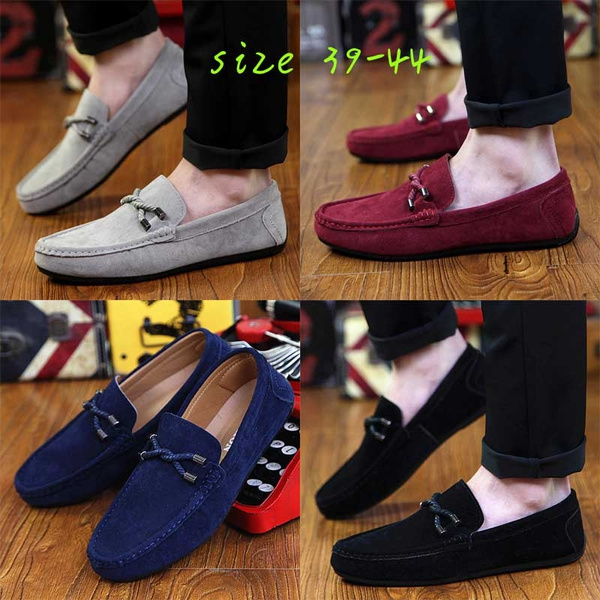 Flats Shoes Man Loafers Male Moccasins 